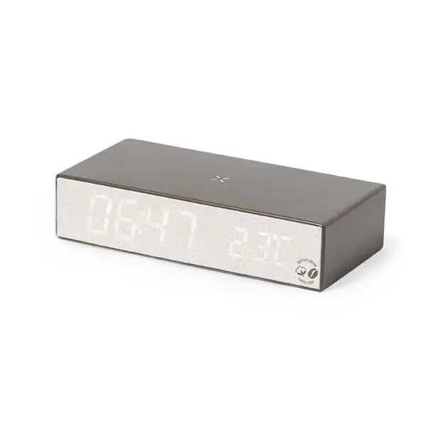 Multifunktion Tischuhr Barret - braun, Farbe: braun personalisierte Geschenke , 3 image