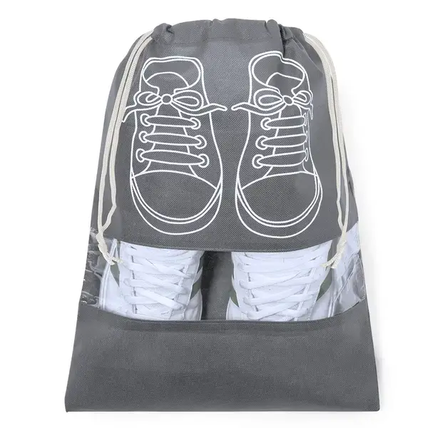 Schuhtasche Cyde - grau, Farbe: grau personalisierte Geschenke , 3 image