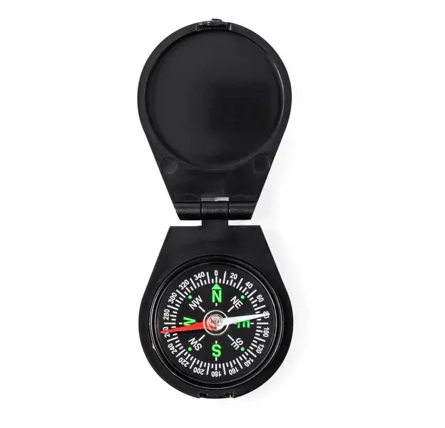 Kompass Kampasi - schwarz, Farbe: schwarz personalisierte Geschenke , 2 image