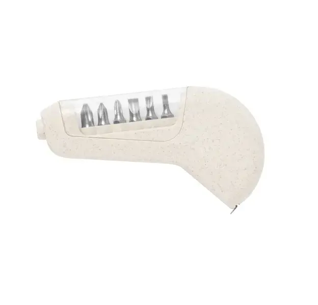 Multiwerkzeug Maßband Drankil 1m - naturfarben, Farbe: naturfarben personalisierte Geschenke , 2 image
