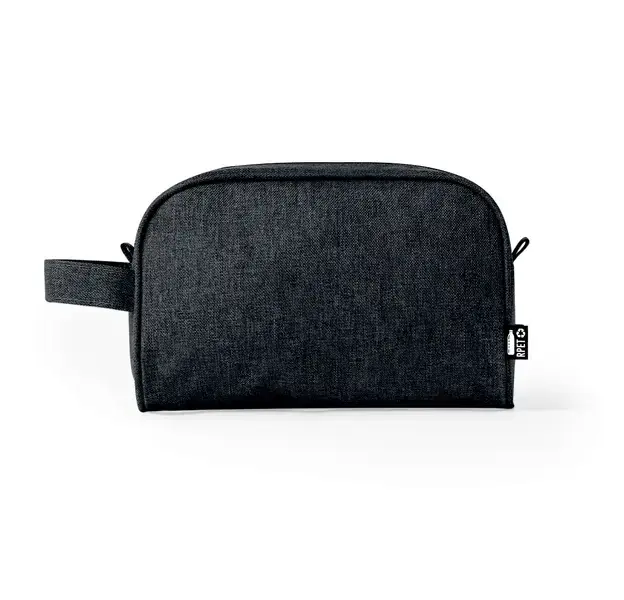 Kosmetik Tasche Harese - schwarz, Farbe: schwarz personalisierte Geschenke , 4 image