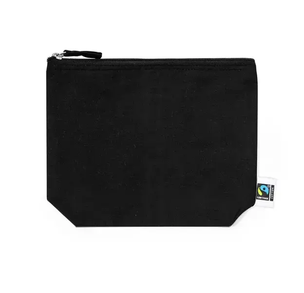 Kosmetik Tasche Yink Fairtrade - schwarz, Farbe: schwarz personalisierte Geschenke , 3 image