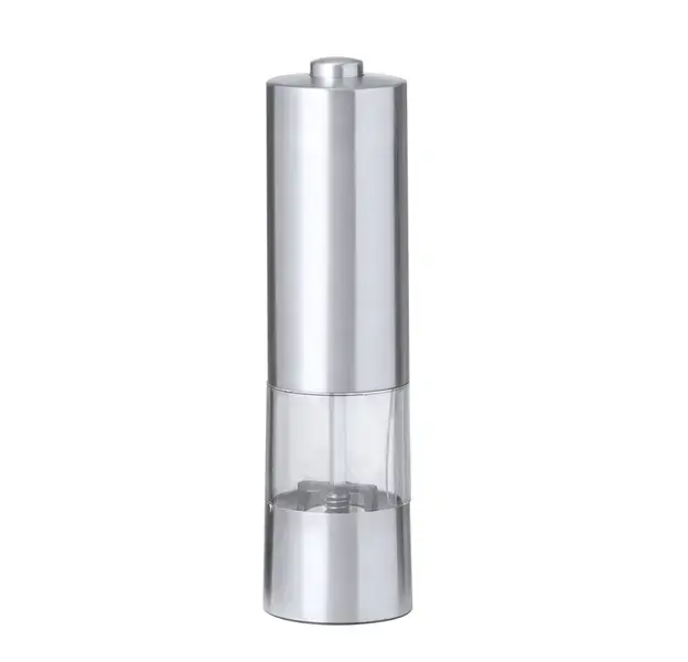 Elektrischer Salz- und Pfeffermühle Cinder - silber, Farbe: silber personalisierte Geschenke , 2 image