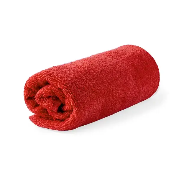 Handtuch Koleva - rot, Farbe: rot personalisierte Geschenke , 4 image