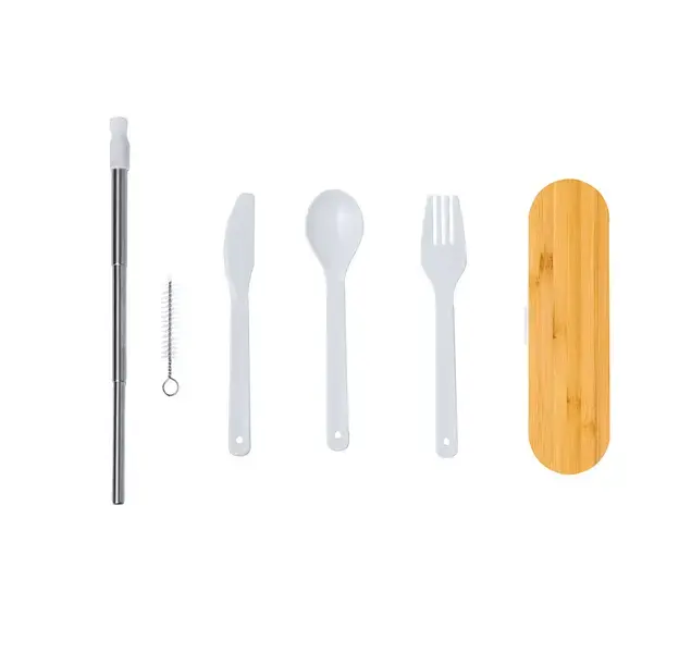Besteckset Milner - weiß, Farbe: weiß personalisierte Geschenke , 2 image