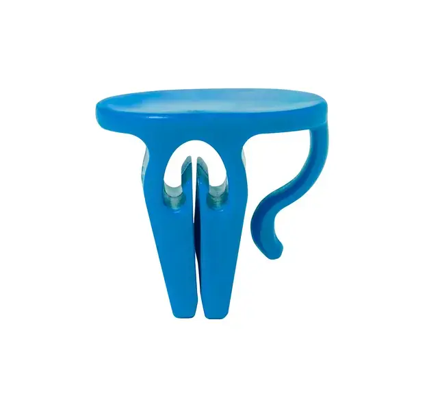 Getränkehalter-Klammer Tusca - blau, Farbe: blau personalisierte Geschenke , 4 image