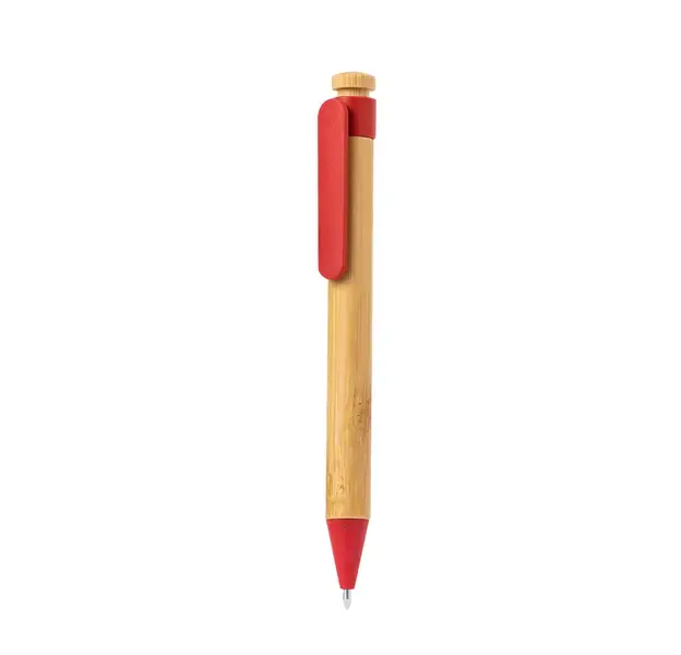 Kugelschreiber Melky - rot, Farbe: rot personalisierte Geschenke , 2 image