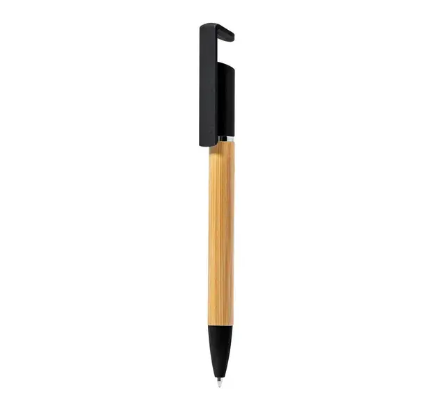 Kugelschreiber Halter Zonta - schwarz, Farbe: schwarz personalisierte Geschenke , 2 image