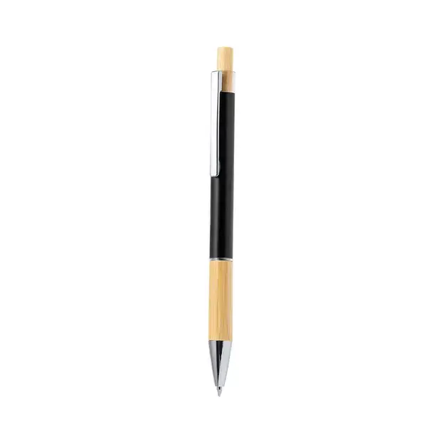 Kugelschreiber Weler - schwarz, Farbe: schwarz personalisierte Geschenke , 2 image