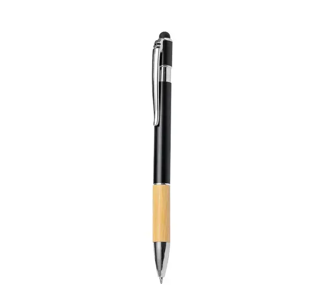 Kugelschreiber Pointer Berget - schwarz, Farbe: schwarz personalisierte Geschenke , 2 image