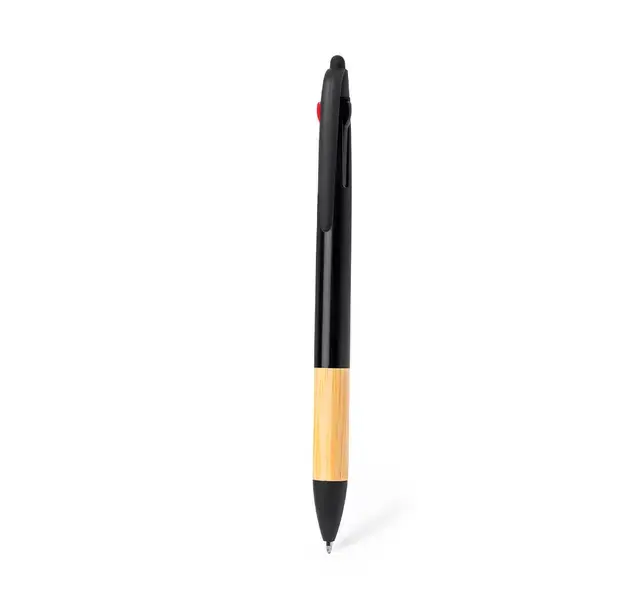 Kugelschreiber Pointer Milok - schwarz, Farbe: schwarz personalisierte Geschenke , 5 image