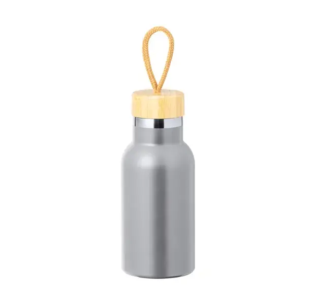 Wärme Flasche Flazer - silber, Farbe: silber personalisierte Geschenke , 3 image