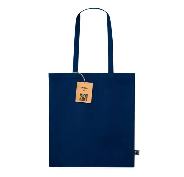 Tasche Inova Fairtrade - navy blau, Farbe: navy blau personalisierte Geschenke , 3 image