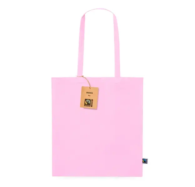 Tasche Inova Fairtrade - pink, Farbe: pink personalisierte Geschenke , 3 image