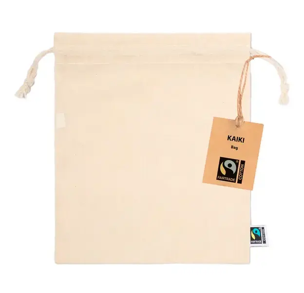 Tasche Kaiki Fairtrade - naturfarben, Farbe: naturfarben personalisierte Geschenke , 2 image