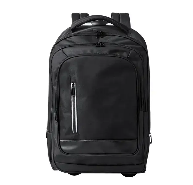 Trolley Rucksack Dancan - schwarz, Farbe: schwarz personalisierte Geschenke , 3 image
