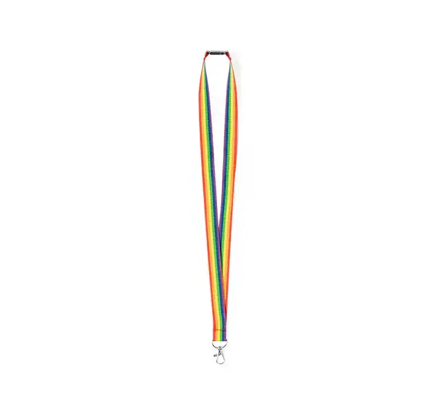 Schlüsselband Mapik - mehrfarbig, Farbe: mehrfarbig personalisierte Geschenke , 5 image