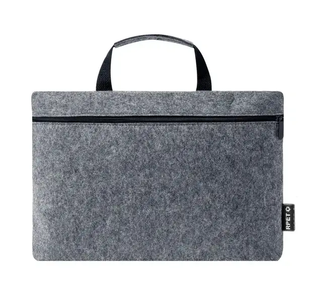 Dokumententasche Rickey - grau, Farbe: grau personalisierte Geschenke , 3 image