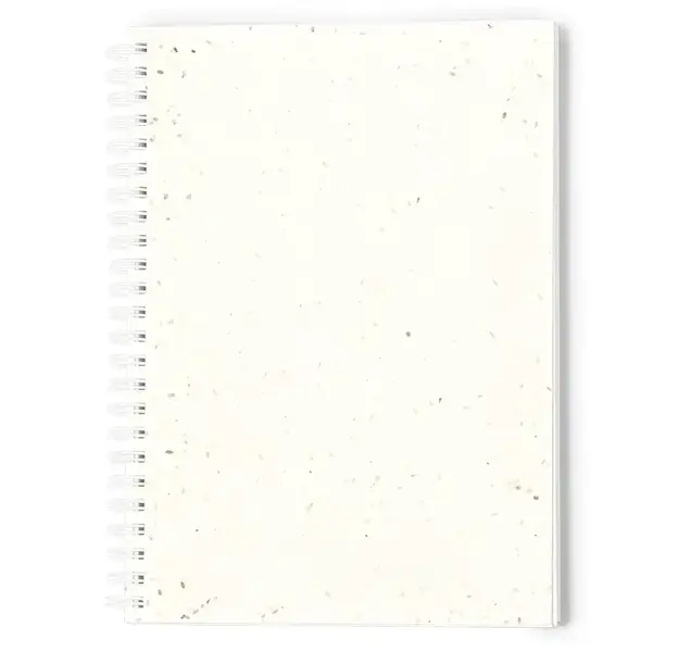 Samen Notizbuch Bitar - weiß, Farbe: weiß personalisierte Geschenke , 4 image