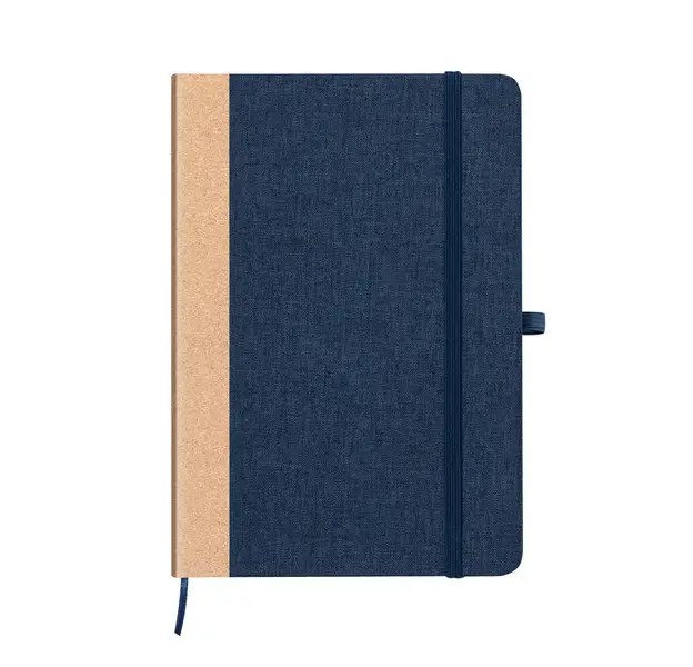 Notizblock Andrik - navy blau, Farbe: navy blau personalisierte Geschenke , 4 image