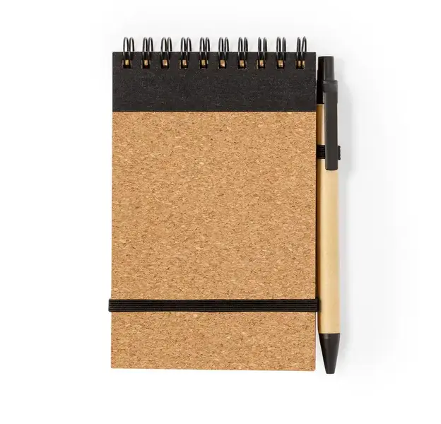 Notizbuch Teyaki - schwarz, Farbe: schwarz personalisierte Geschenke , 2 image