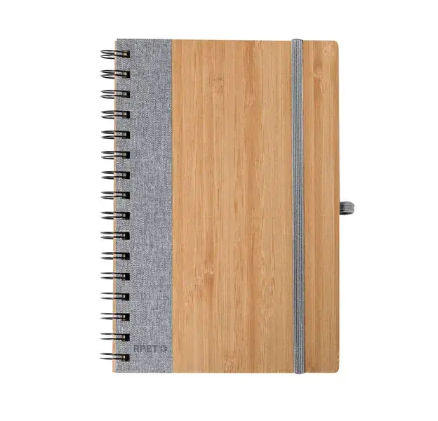 Notizbuch Gasmon - grau, Farbe: grau personalisierte Geschenke , 3 image