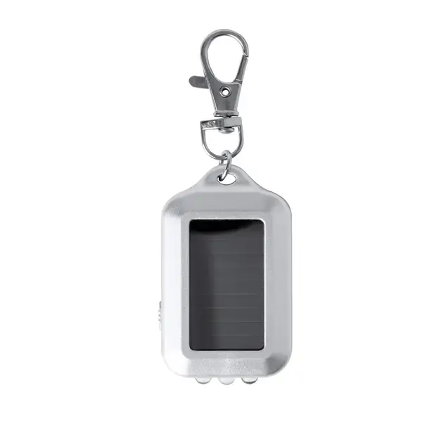 Lampe Schlüsselanhänger Eluxo - silber, Farbe: silber personalisierte Geschenke , 3 image