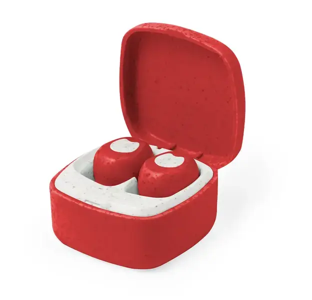 Kopfhörer Oriley - rot, Farbe: rot personalisierte Geschenke , 3 image