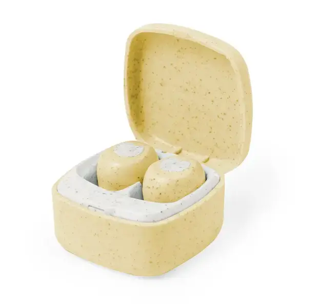 Kopfhörer Oriley - gelb, Farbe: gelb personalisierte Geschenke , 3 image