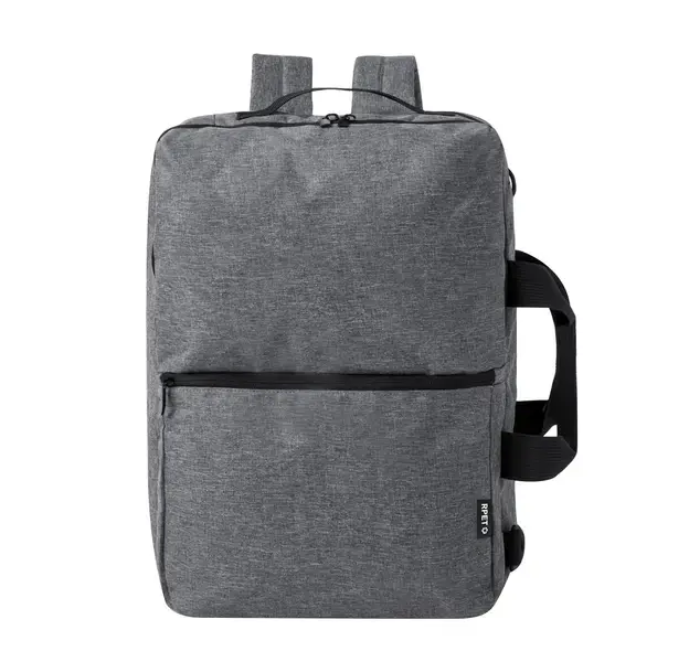 Dokumententasche Rucksack Makarzur - grau, Farbe: grau personalisierte Geschenke , 3 image