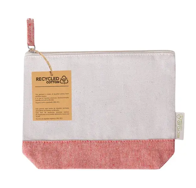 Kosmetik Tasche Velerox - rot, Farbe: rot personalisierte Geschenke , 3 image