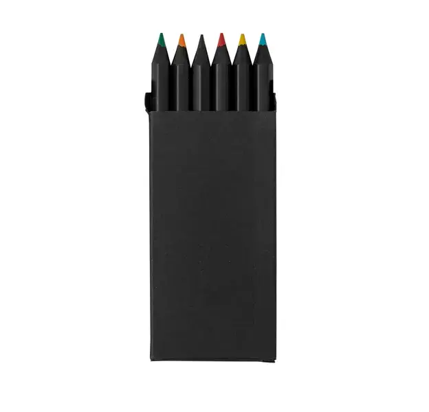 Bleistiftbox Lameiro - schwarz, Farbe: schwarz personalisierte Geschenke , 3 image