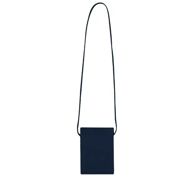 Halter Schlüsselband Hulak - navy blau, Farbe: navy blau personalisierte Geschenke , 4 image