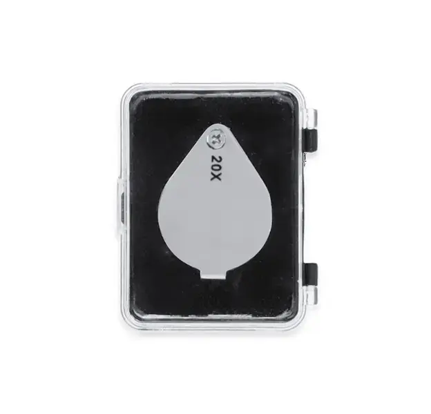 Lupe Rindex 20X - silber, Farbe: silber personalisierte Geschenke , 4 image