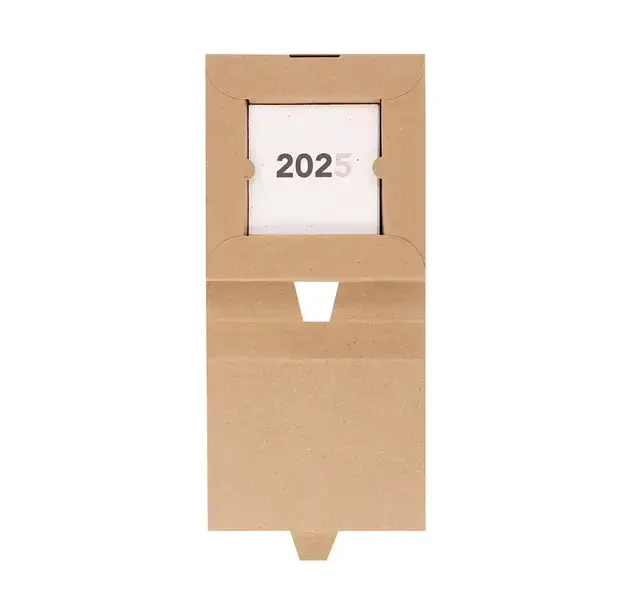 Samen Tischkalender Krily - naturfarben, Farbe: naturfarben personalisierte Geschenke , 5 image
