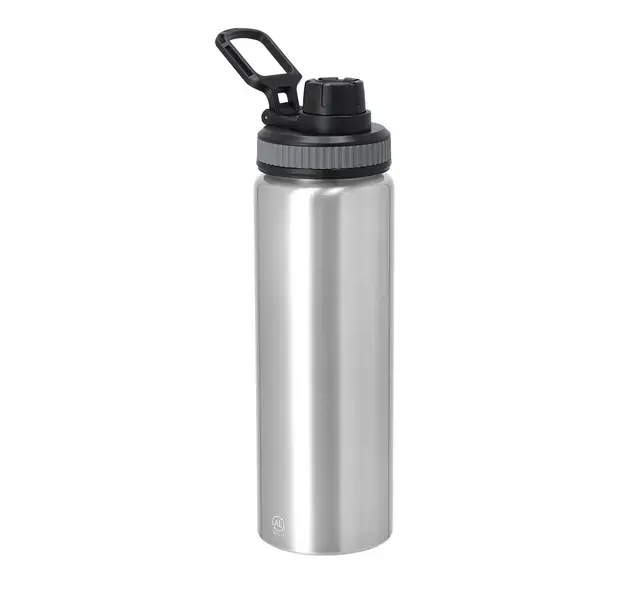 Trinkflasche Fouler - silber, Farbe: silber personalisierte Geschenke , 3 image