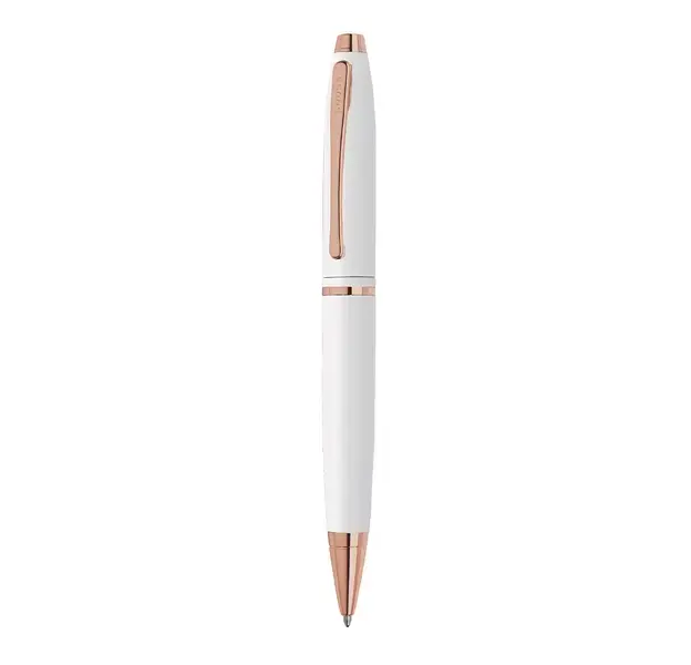 Kugelschreiber Calais White - weiß, Farbe: weiß personalisierte Geschenke , 3 image