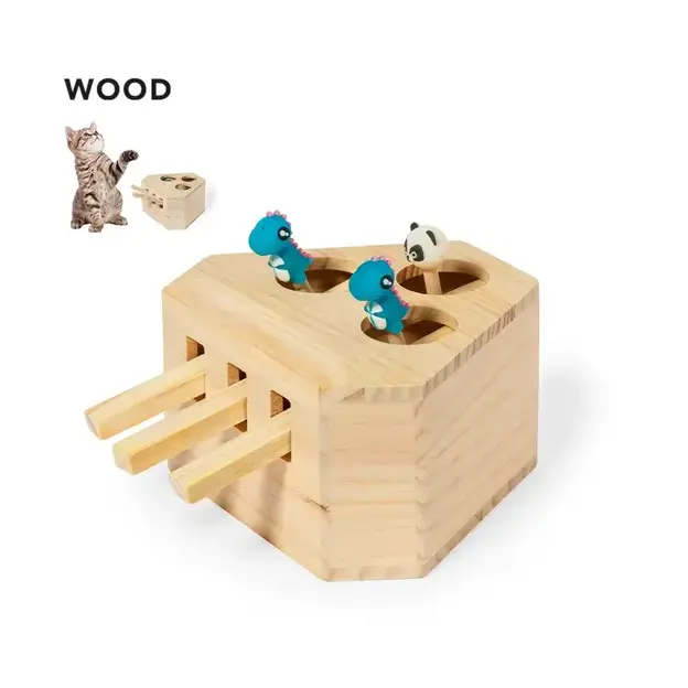 Holzspielzeug für Haustiere Kesel