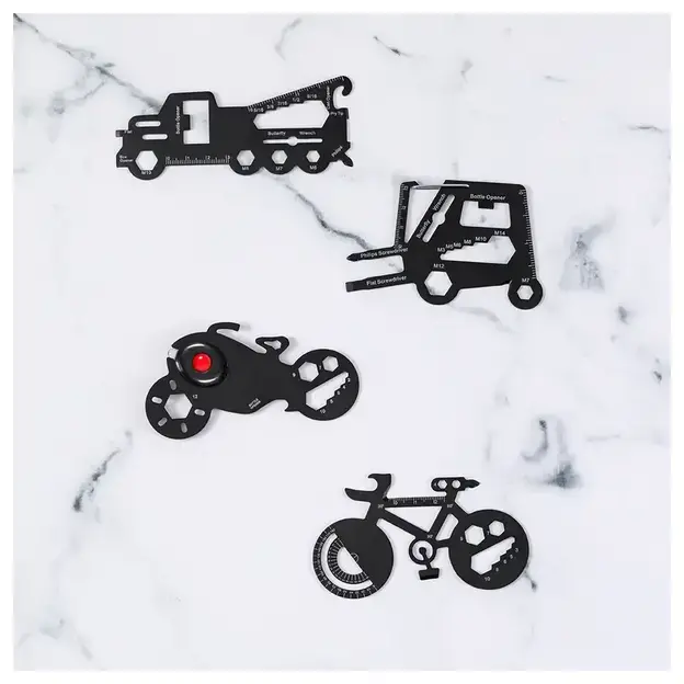 Multiwerkzeug Balint - schwarz personalisierte Geschenke , 7 image