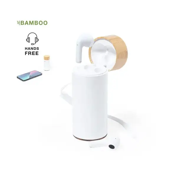 Powerbank Lac with headphones