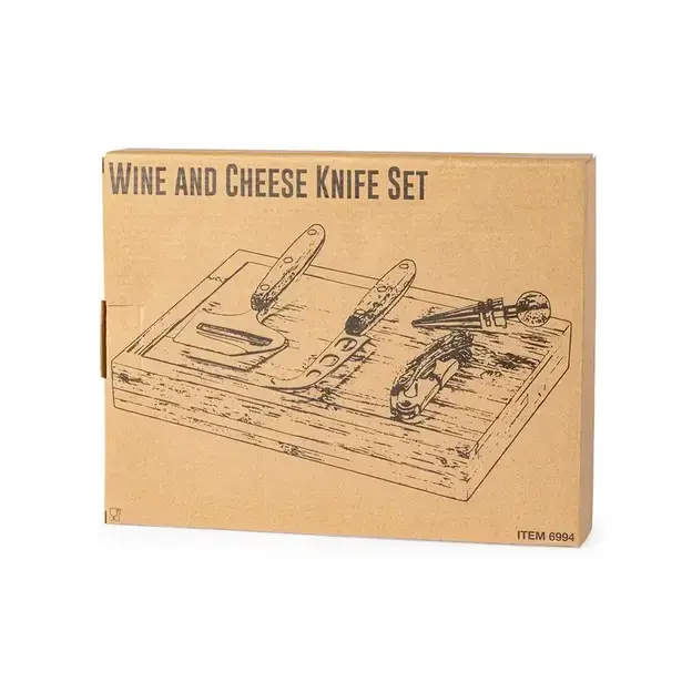Wine and cheese set Hiblux