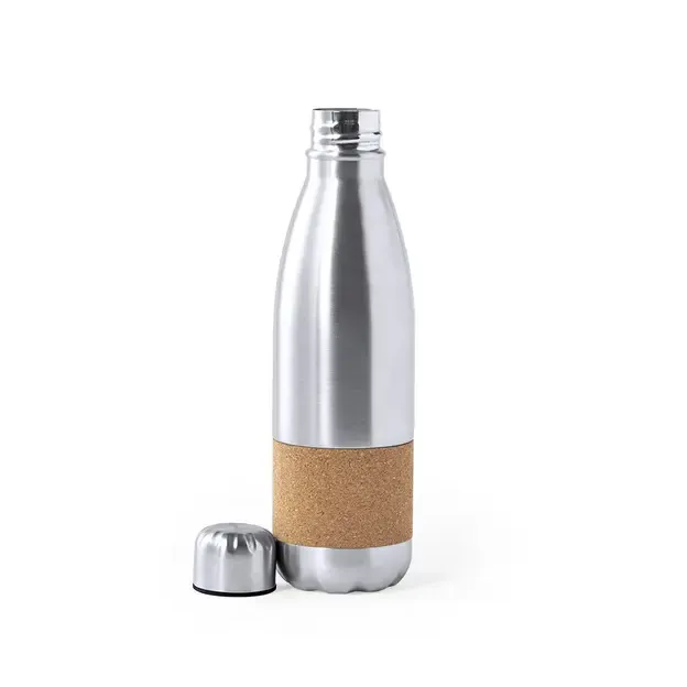 Trinkflasche Sereok - silber personalisierte Geschenke 