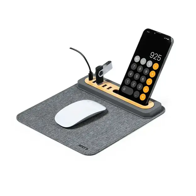 Multifunktion Mauspad Craig - grau personalisierte Geschenke , 7 image