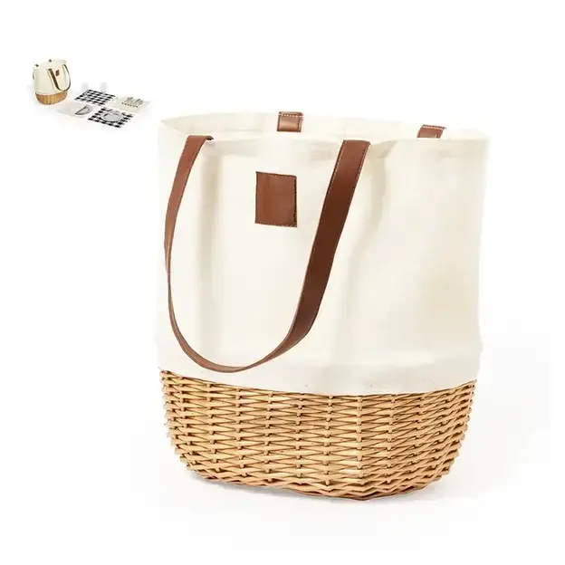 Picnic Tasche Laudan - naturfarben personalisierte Geschenke , 12 image
