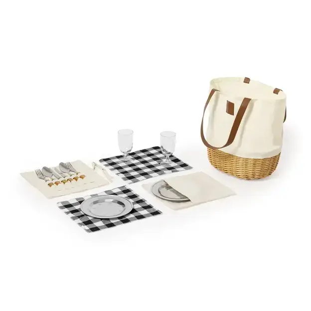Picnic Tasche Laudan - naturfarben personalisierte Geschenke , 3 image