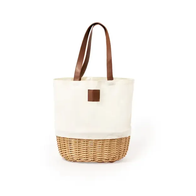 Picnic Tasche Laudan - naturfarben personalisierte Geschenke 