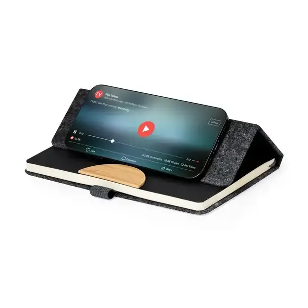 Halter Notizblock Kobain - grau personalisierte Geschenke , 8 image