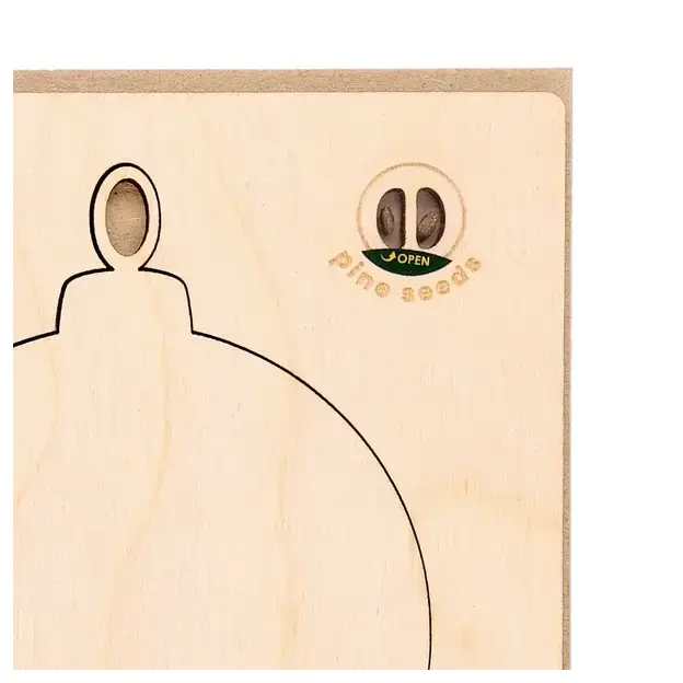 Ornament Weihnachtskarte Astrox