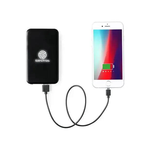 Power Bank Kustol - schwarz personalisierte Geschenke , 3 image