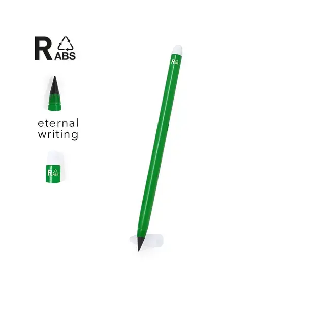 Ewiger Bleistift Baxter - grün, Farbe: grün, Verpackung: ohne personalisierte Geschenke , 3 image
